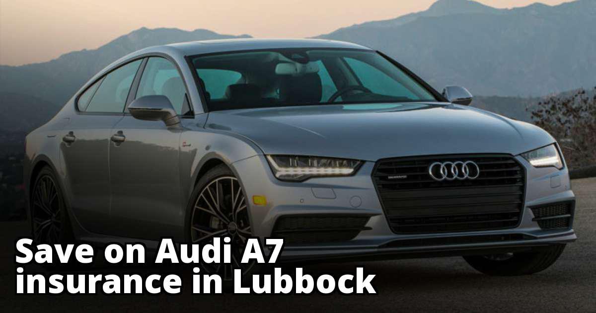 Affordable Quotes for Audi A7 Insurance in Lubbock, TX