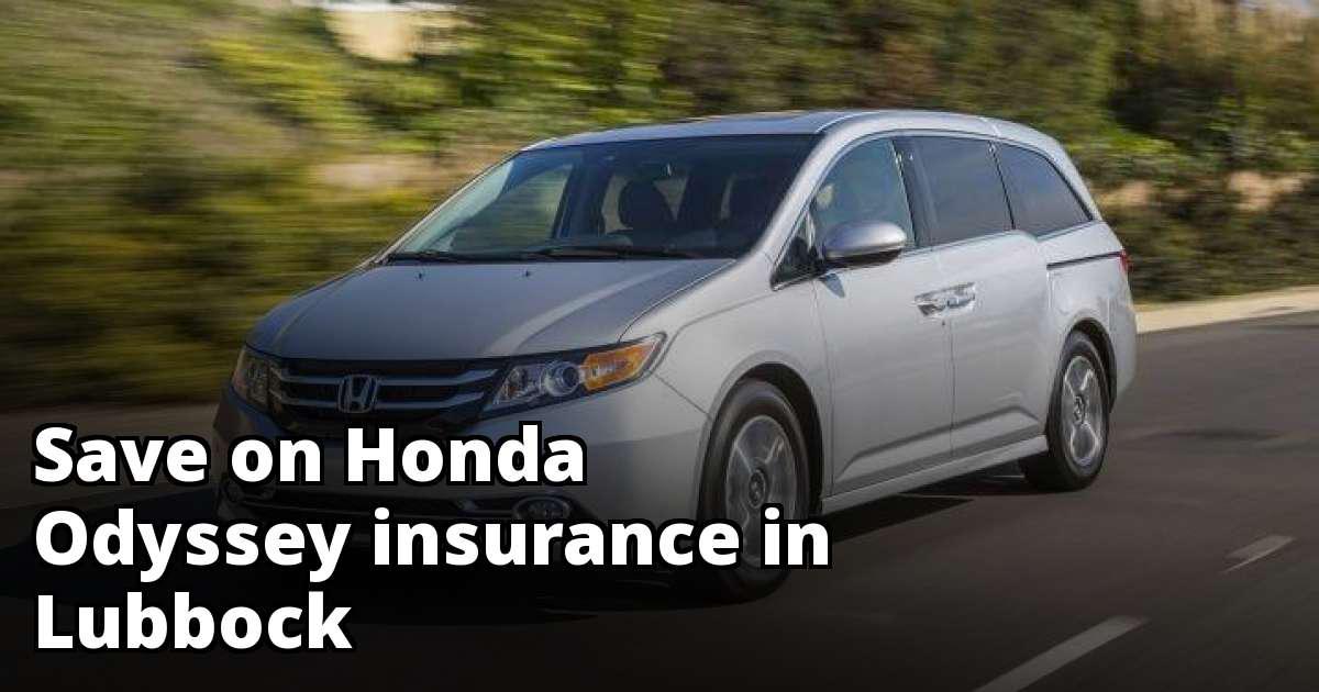 Honda Odyssey Insurance Rates in Lubbock, TX